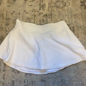 White Tennis/golf Skort